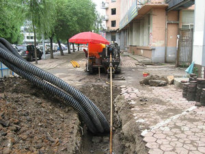供暖非开挖地下管道铺设工程